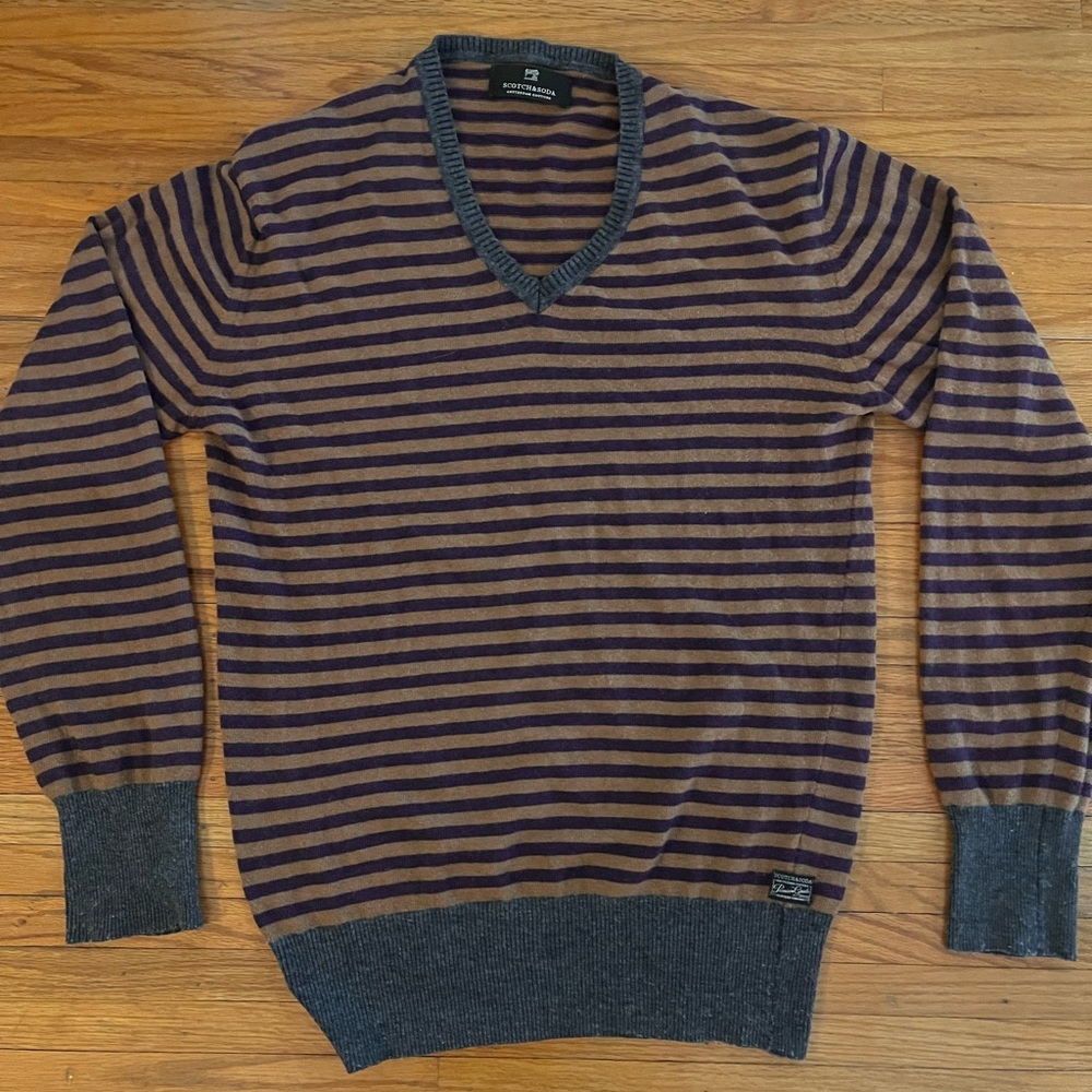 Scotch & Soda Striped Sweater